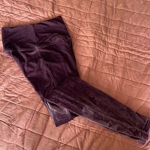 Lululemon High Waist Velvet Wunder Under Full Length
